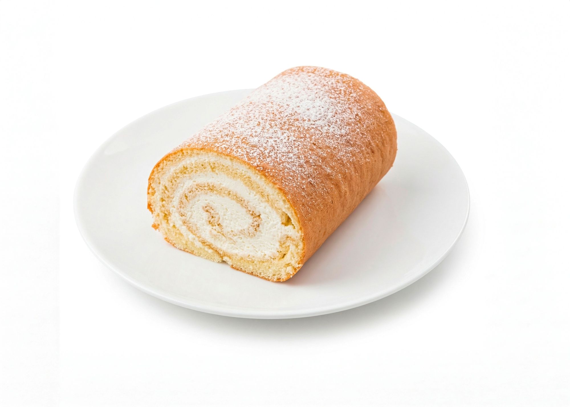 Рулет со взбитыми сливками