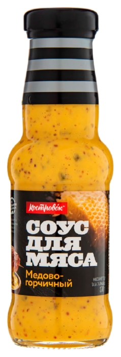 Соус КОСТРОВОК Медово-горчичный ст/б 250мл