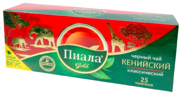 Чай ПИАЛА ГОЛД черный 25пак