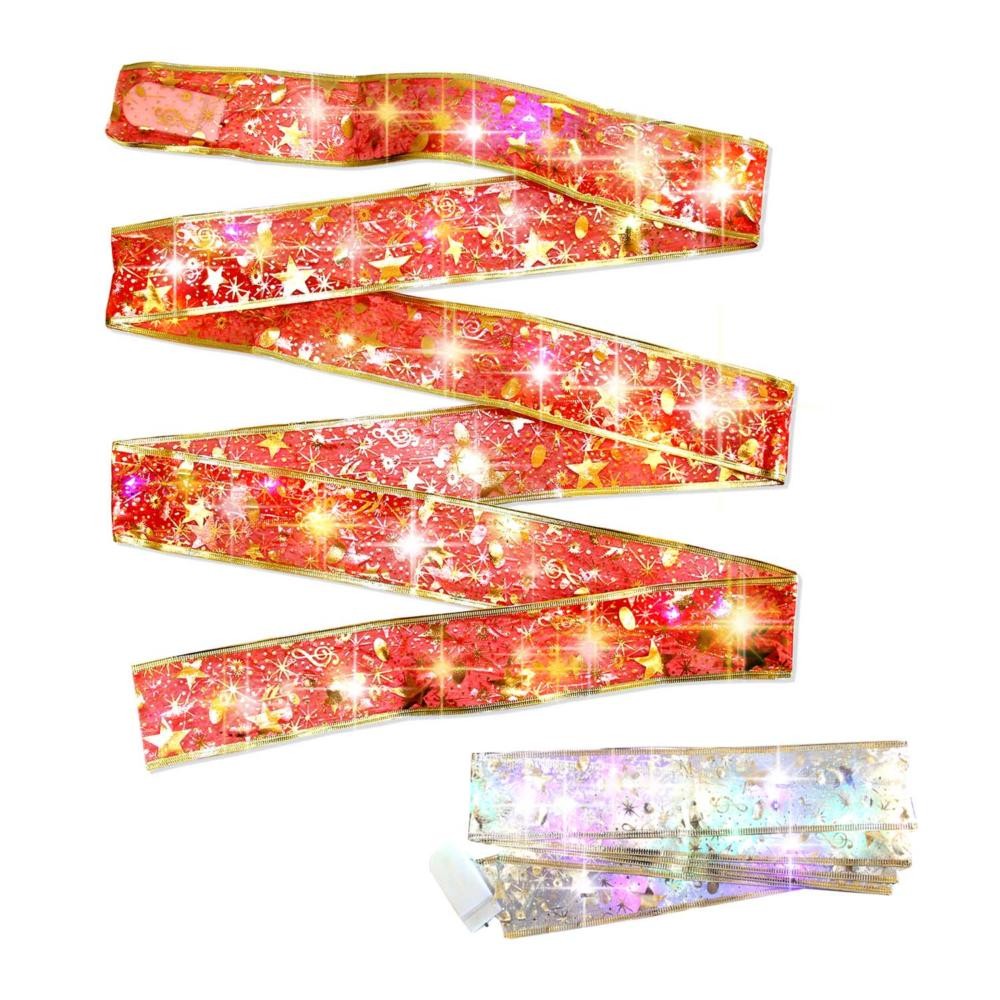 Гирлянда-лента СЕРПАНТИН для украшения ели 2м арт.Р9224-106