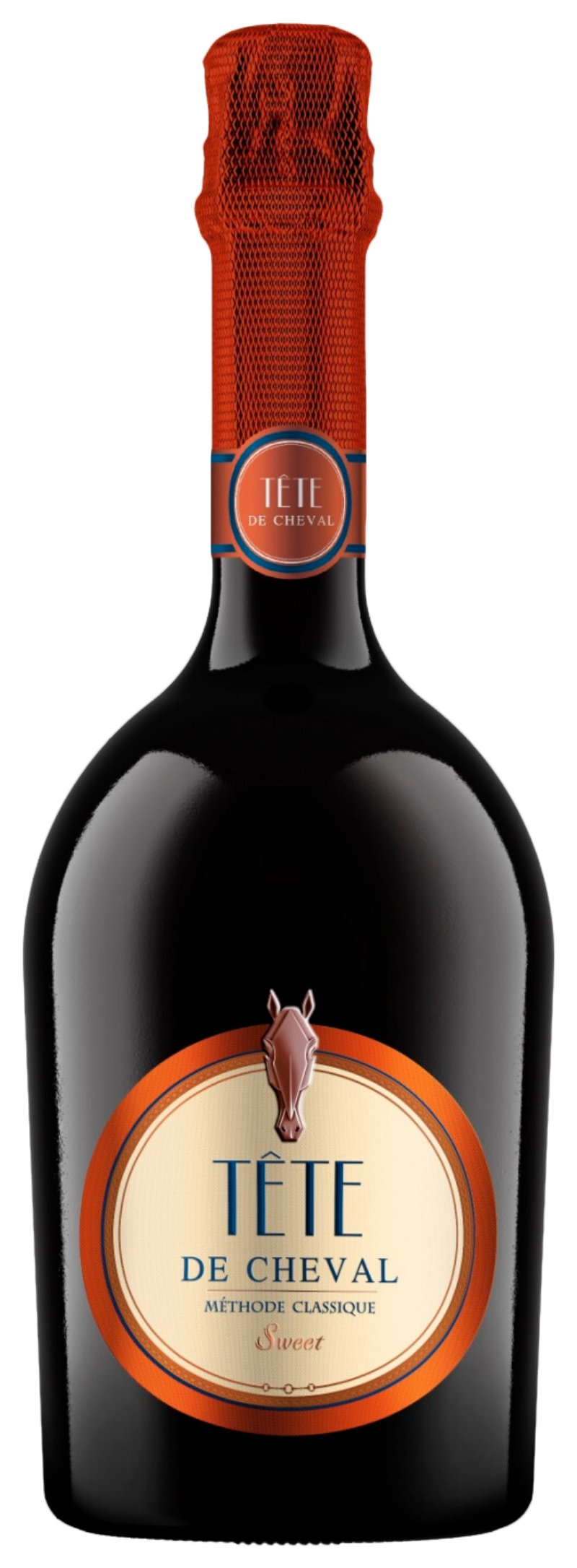 Игристое вино ТЕТ ДЕ ШЕВАЛЬ белое сл 12% ст/б 0.75л