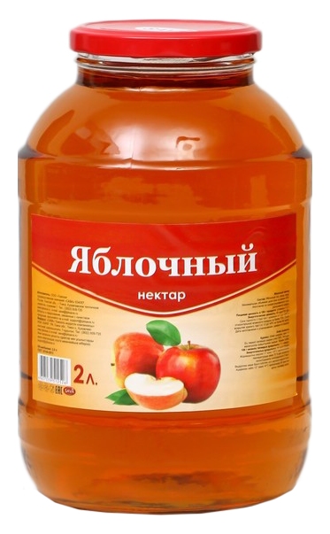 Сок САВА яблоко осветленное твист 2л