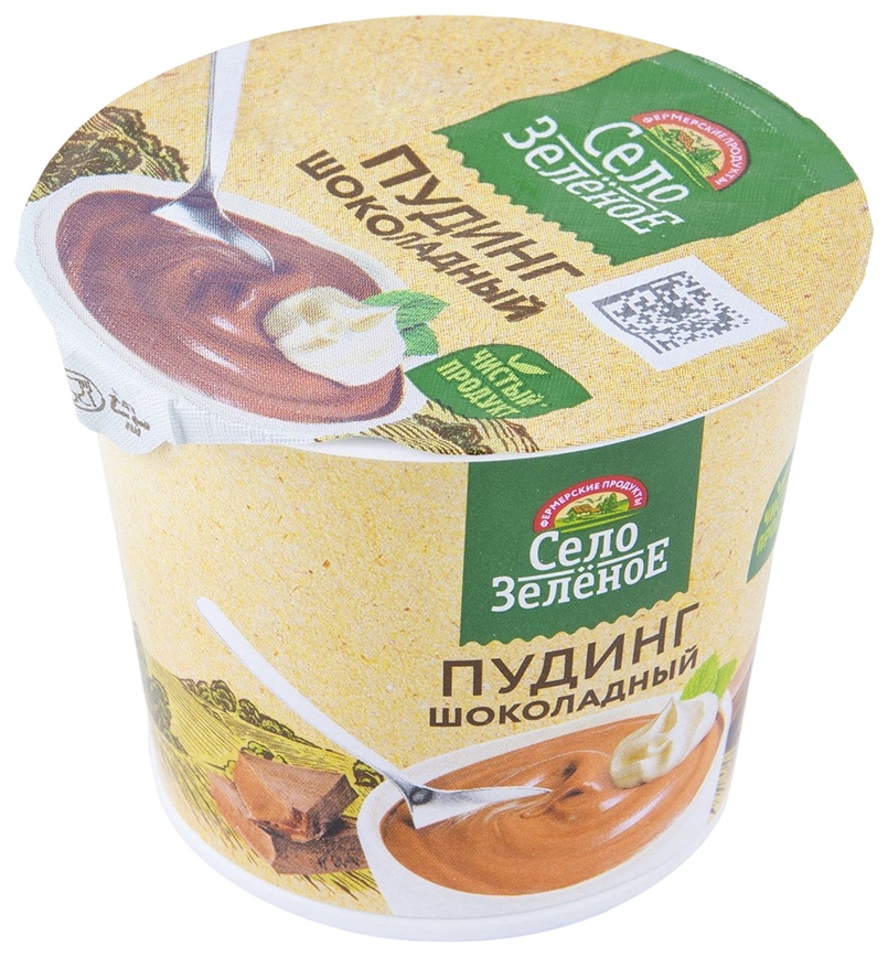 Пудинг СЕЛО ЗЕЛЕНОЕ шоколадный бзмж 3% 120г