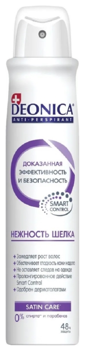 Дезодорант ДЕОНИКА Нежность шелка женский спрей 200мл