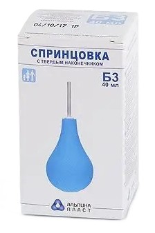 Спринцовка ПВХ Б3 40мл