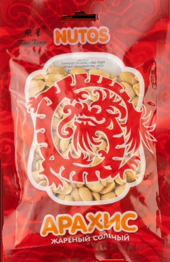 Арахис НАТОС жареный соленый м/у 90г