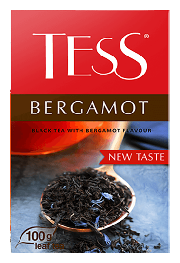 Чай ТЕСС Бергамот черный 100г