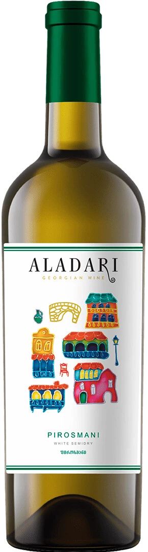 Вино АЛАДАРИ Пиросмани белое п/сух 12% ст/б 0.75л