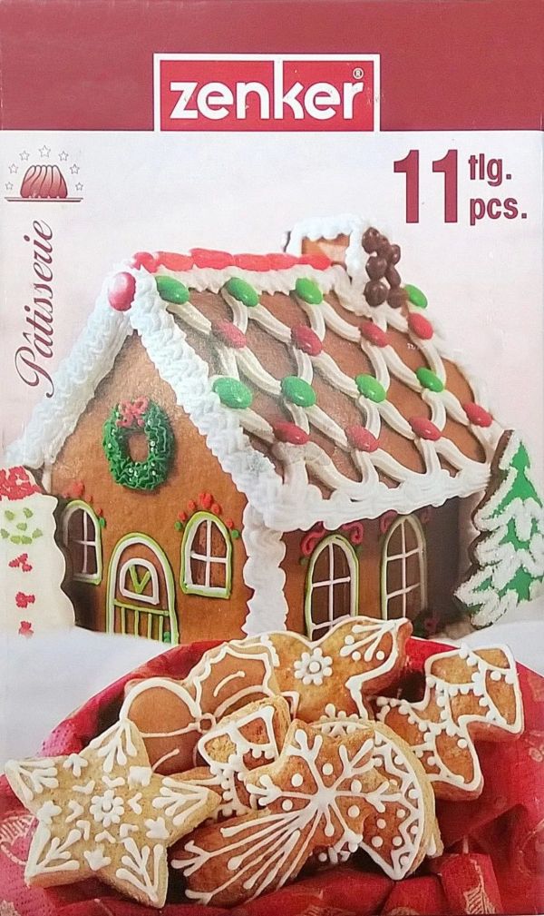 Набор форм ЗЕНКЕР Пряничный домик для вырезания печенья 11шт