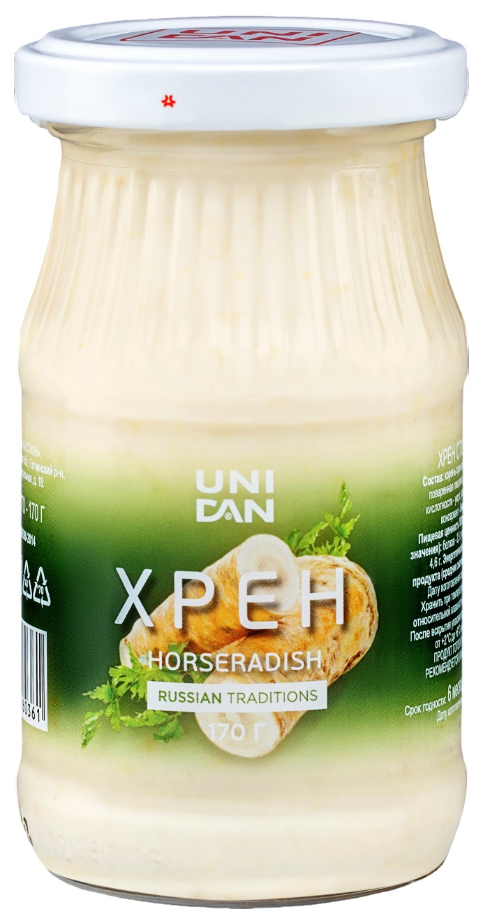 Хрен УНИ ДЕН Столовый ст/б 170г