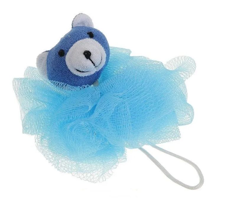 Мочалка для тела НАТАН Медведь шар Д9см арт.5106-0064