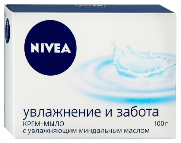 Крем-мыло туалетное НИВЕЯ Увлажнение и забота 100г