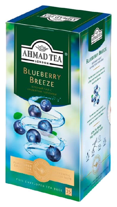 Чай АХМАД Блуберри зеленый 25пак