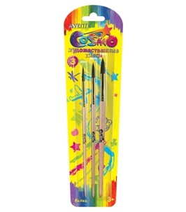 Набор кистей ДЕВЕНТЕ Космо 3шт арт.88072310