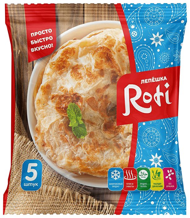 Лепешка РИЗЫК Ротти с/м 450г