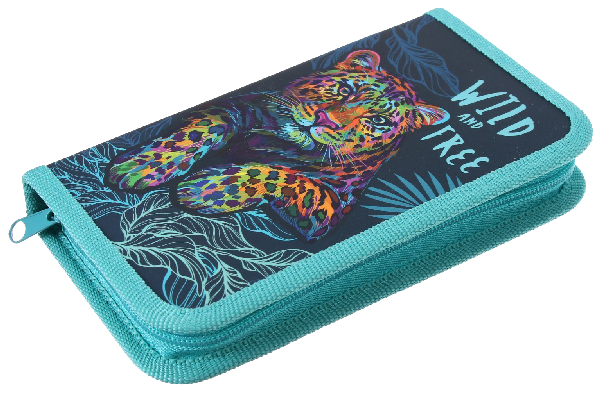 Пенал АВАНГАРД Цветной леопард арт.ПКК03-662231