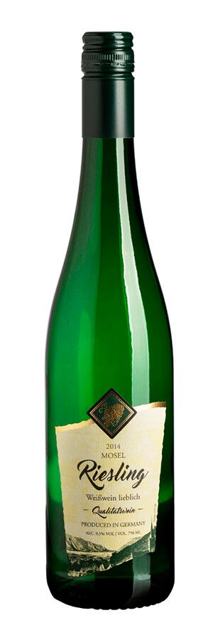 Вино МОЗЕЛЬ Рислинг белое п/сл 9.5% ст/б 0.75л