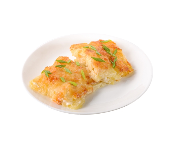 Картофель запечённый под сырной шапкой