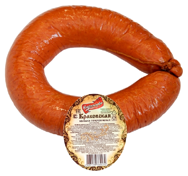 Колбаса БАРНАУЛЬСКИЙ ПИЩЕВИК Краковская п/к в/с 1кг