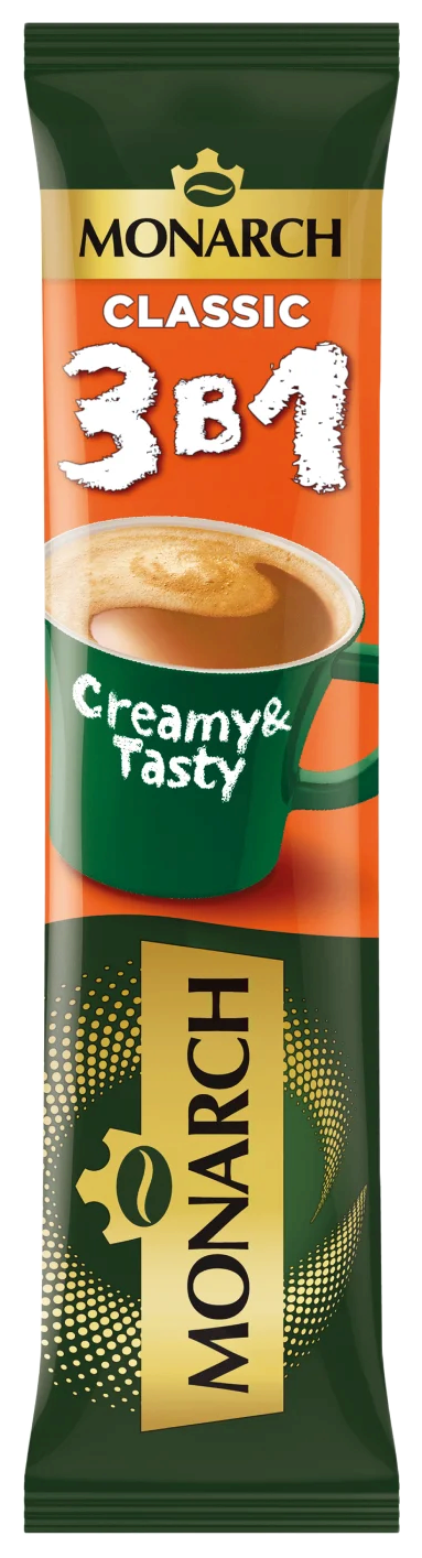 Напиток кофейный МОНАРХ Классик 3в1 13.5г