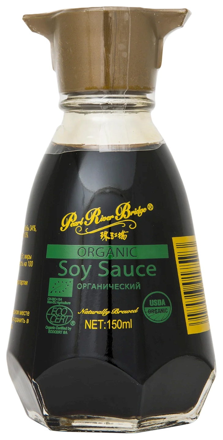 Соус соевый РЕАЛ РИВЕР БРИДЖ органический ст/б 150мл