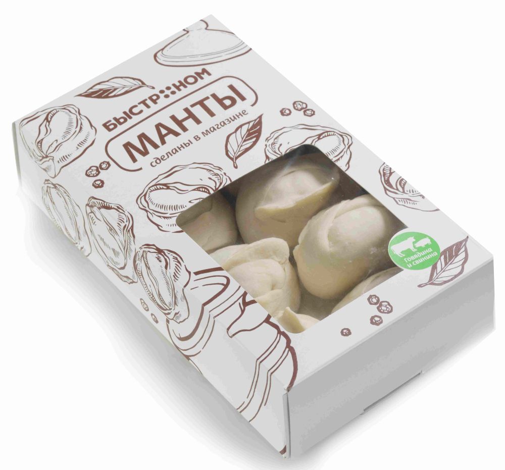 Манты по-домашнему с/м 8шт