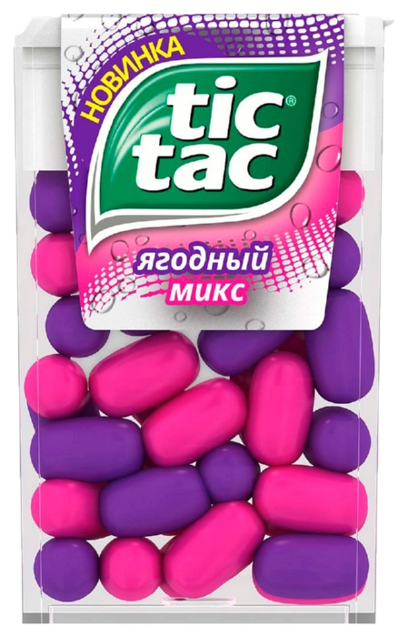 Драже ТИК-ТАК Ягодный микс 16г