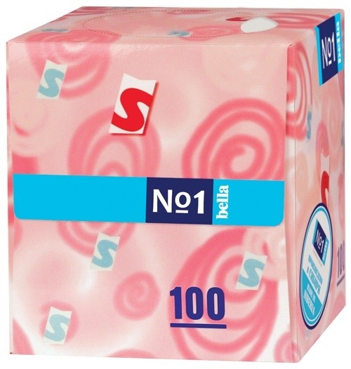 Салфетки БЕЛЛА №1 карт/уп 100шт