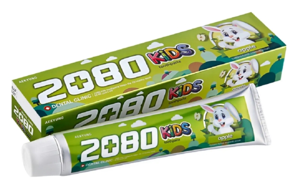 Зубная паста детская 2080 КИДС Яблоко 80г