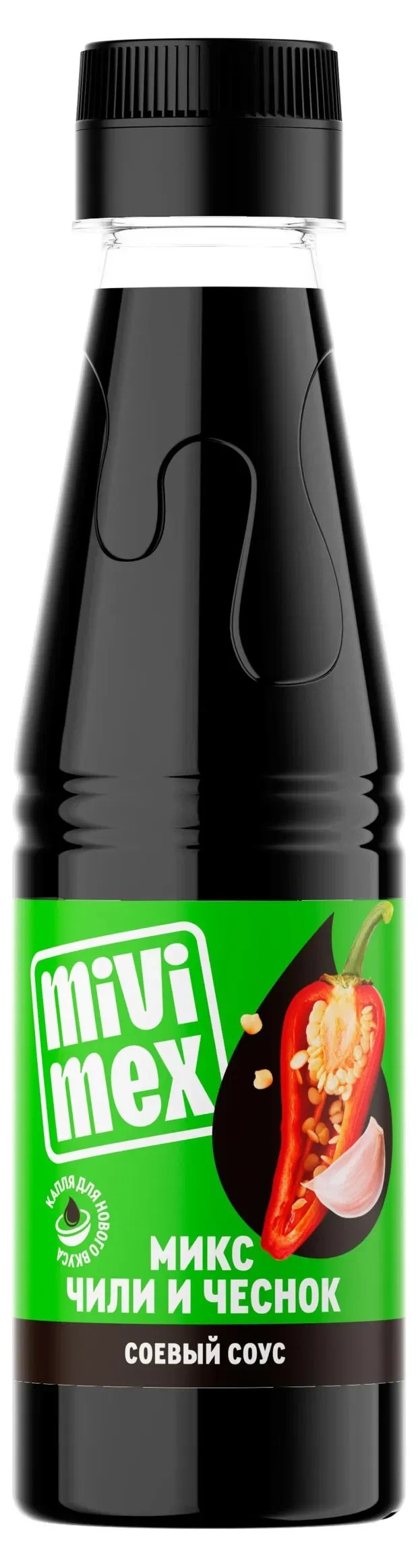Соус соевый МИВИМЕКС микс чили и чеснок пэт 200мл