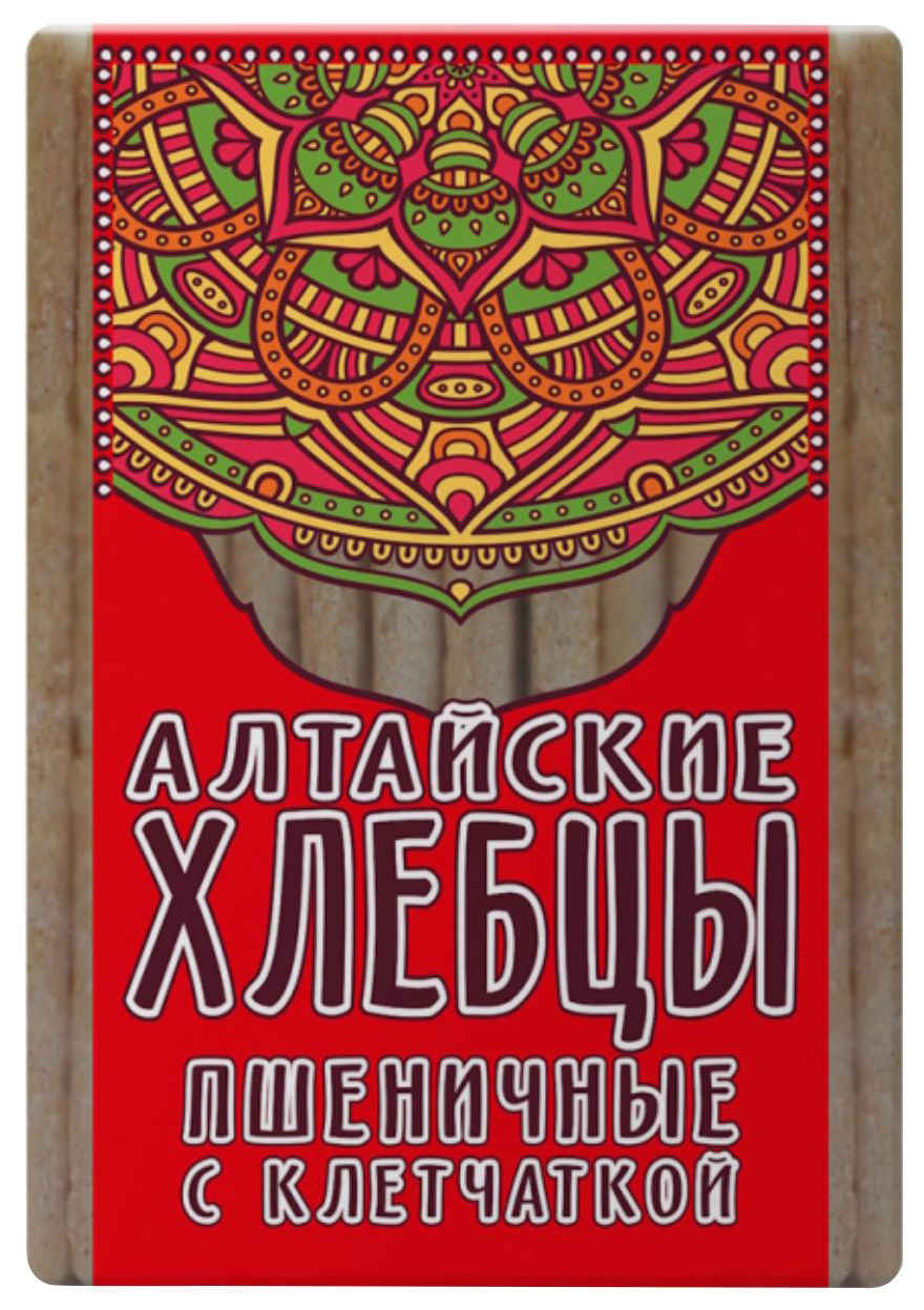 Хлебцы АЛТАЙСКИЕ Пшеничные с клетчаткой 75г
