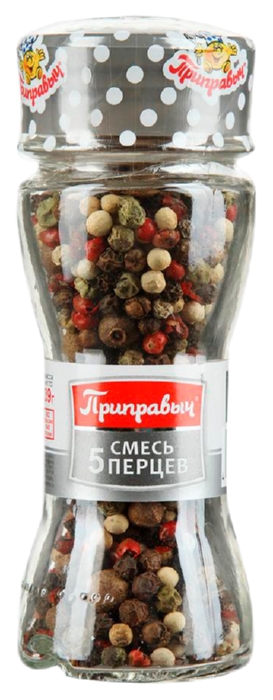 Смесь ПРИПРАВЫЧ 5 перцев ст/б 39г
