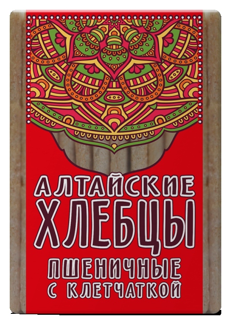 Хлебцы АЛТАЙСКИЕ Пшеничные с клетчаткой 75г