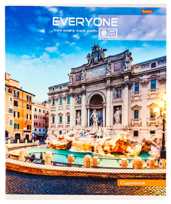 Тетрадь ПРОФ-ПРЕСС Невероятная архитектура клетка 48л