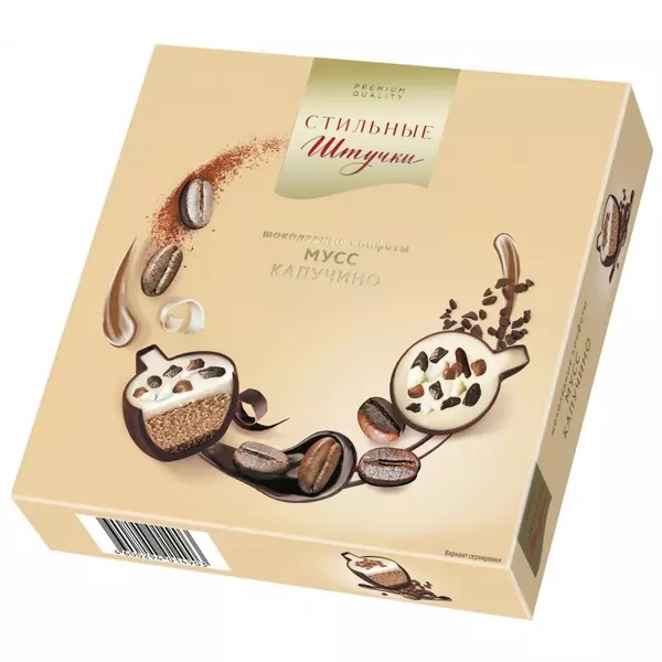 Набор конфет МОК Стильные штучки мусс капучино 104г