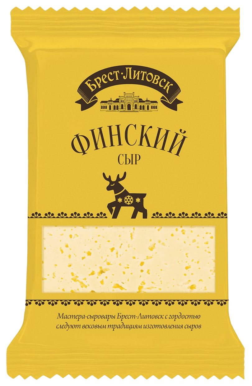 Сыр БРЕСТ-ЛИТОВСК Финский бзмж 45% 200г