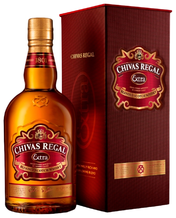 Виски ЧИВАС Ригал Экстра 40% ПК 0.7л