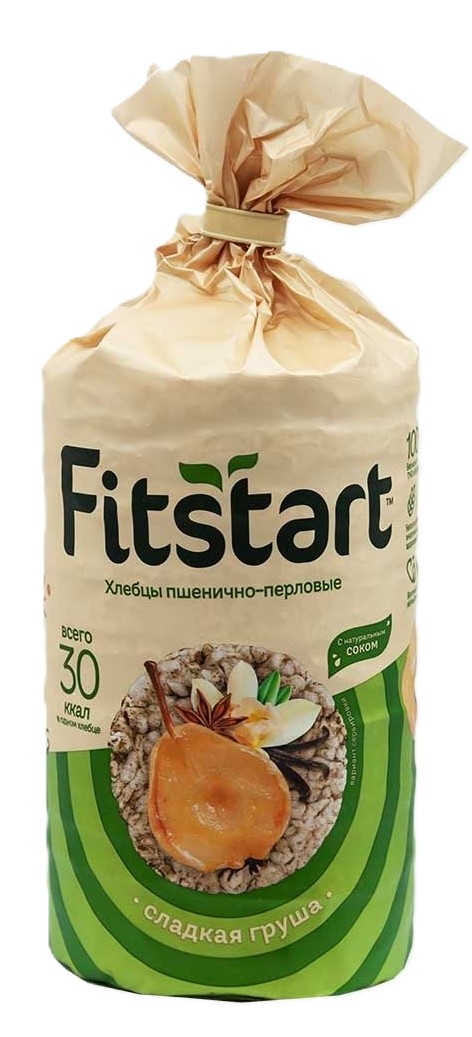 Хлебцы ФИТСТАРТ Сладкая груша пшенично-перловые 100г