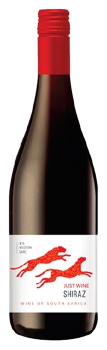 Вино ДЖАСТ ВАЙН Шираз красное сух 12.5% 0.75л