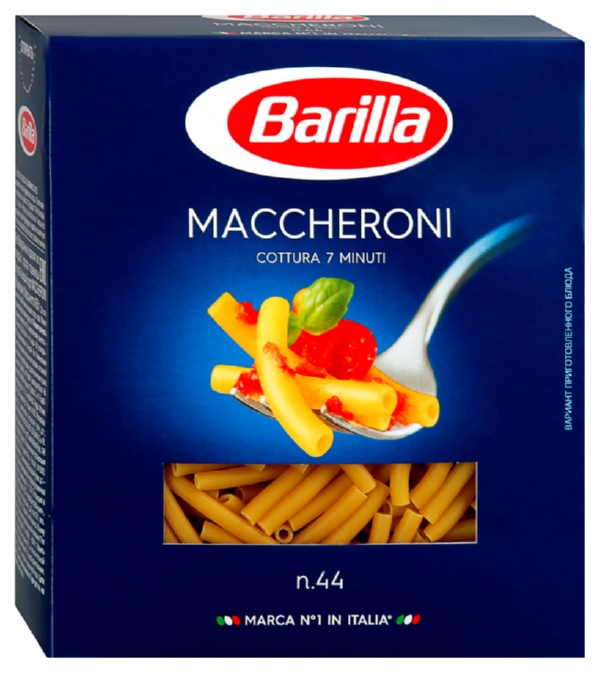 Мак.изделия БАРИЛЛА Маккерони карт/уп 450г