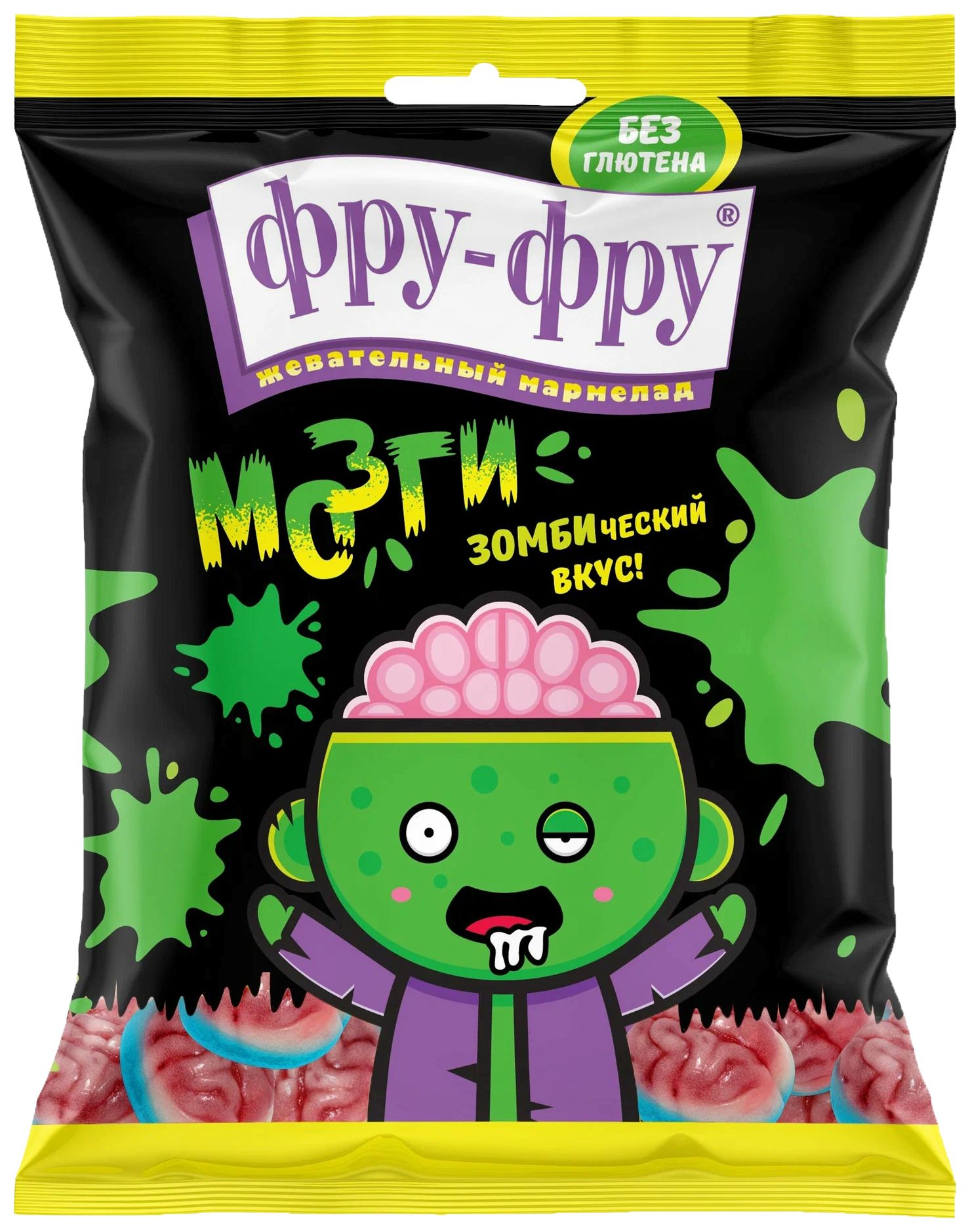 Жевательный мармелад СЛАДКАЯ СКАЗКА Фру-Фру Мозги 80г