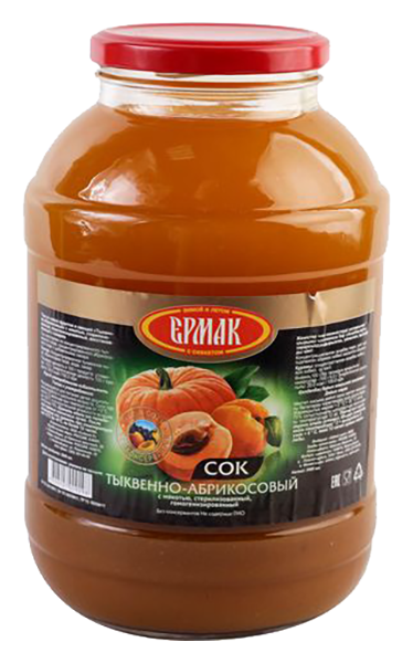 Сок ЕРМАК сливовый с мякотью ст/б 2л