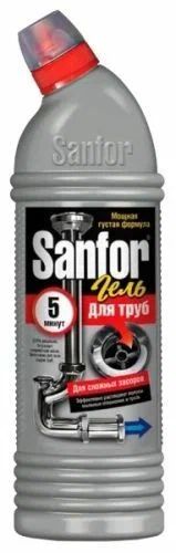 Чистящий гель для труб САНФОР 750мл