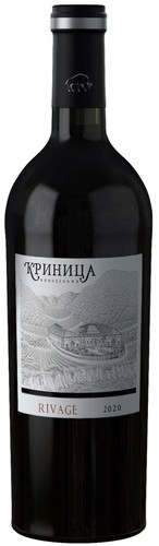 Вино КРИНИЦА Риваж красное сух 13% ст/б 0.75л