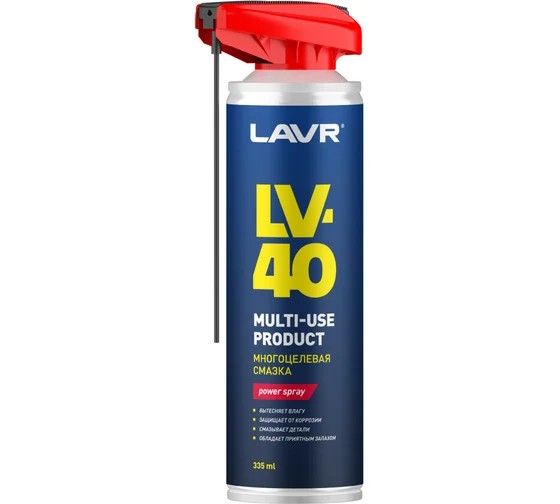 Смазка многоцелевая ЛАВР LV-40 335мл