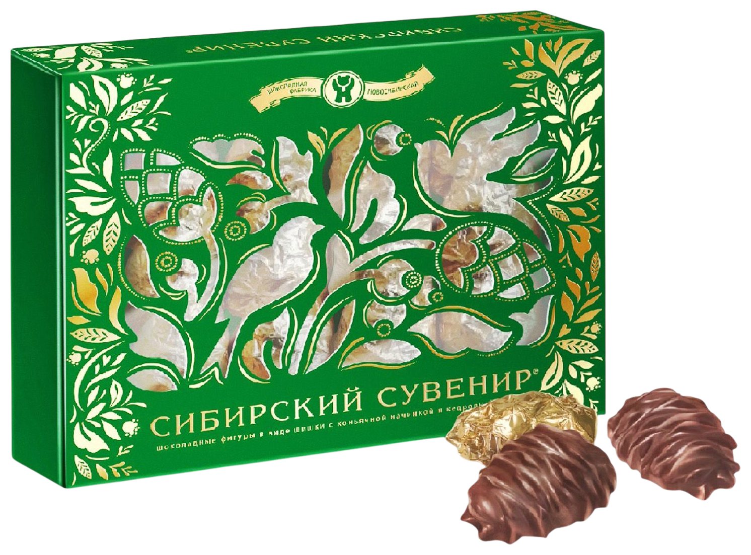 Набор конфет НШФ Сибирский сувенир набор шишек 340г