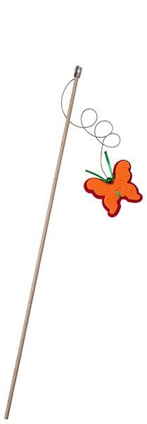 Игрушка для кошки ПЛЕЙ КЭТ Дразнилка удочка бабочка