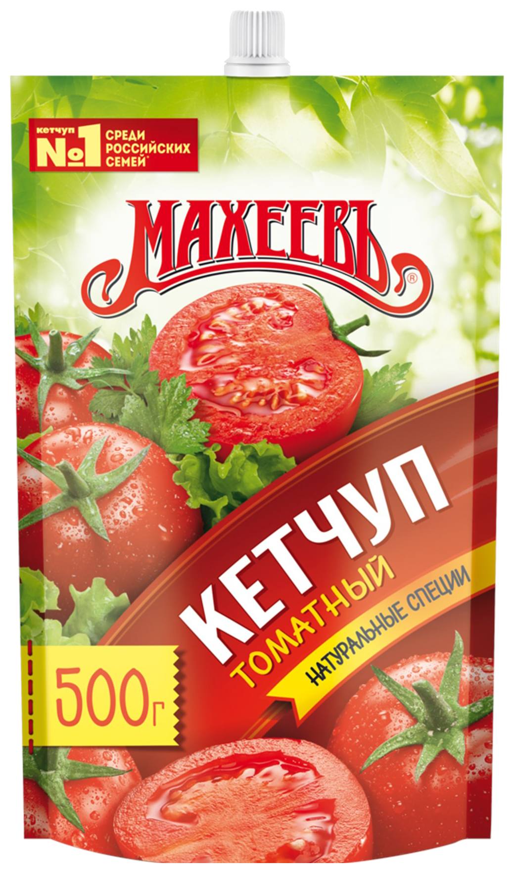 Кетчуп МАХЕЕВЪ Томатный д/пак 500г