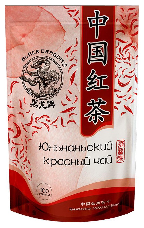 Чай ЧЁРНЫЙ ДРАКОН молочный красный 100г