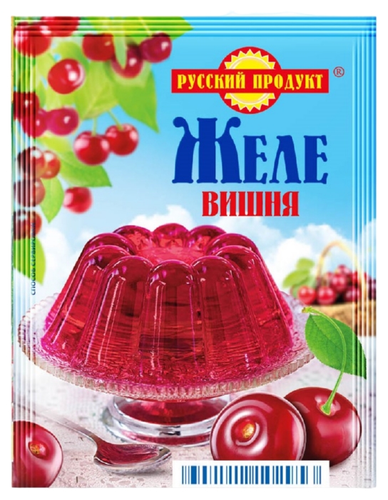 Желе РУССКИЙ ПРОДУКТ вишня м/у 50г